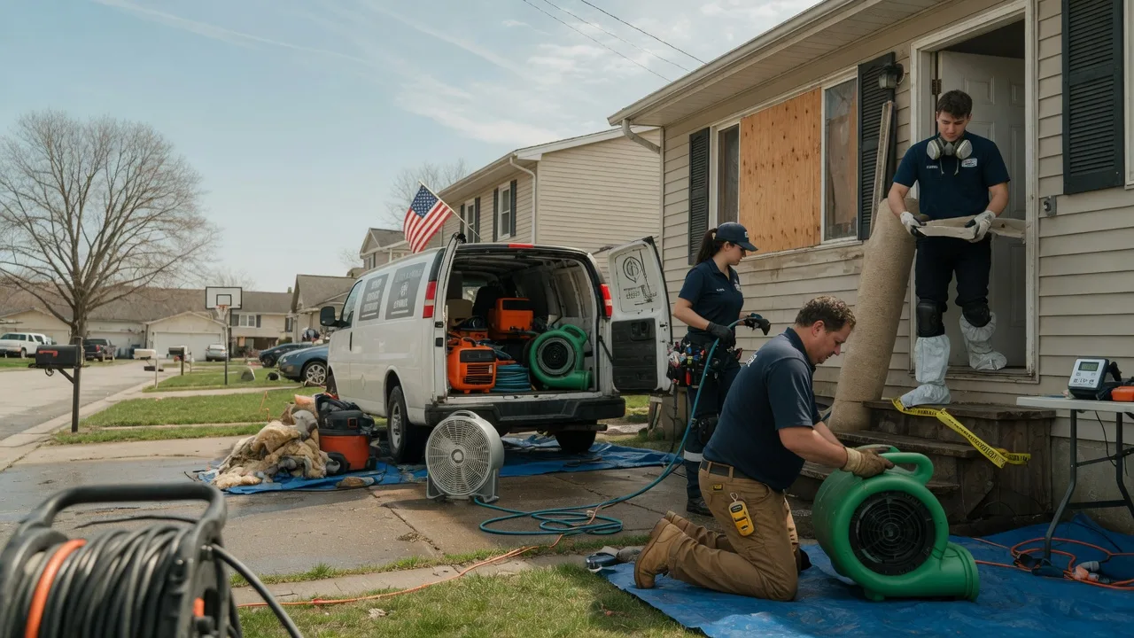 Water Damage Restoration in Dover, KY near me
